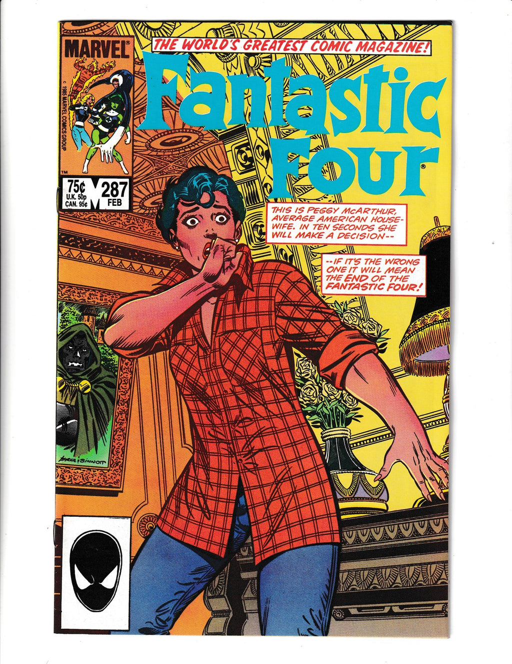 Fantastic Four #287 (1986) Higher Grade Marvel Comics