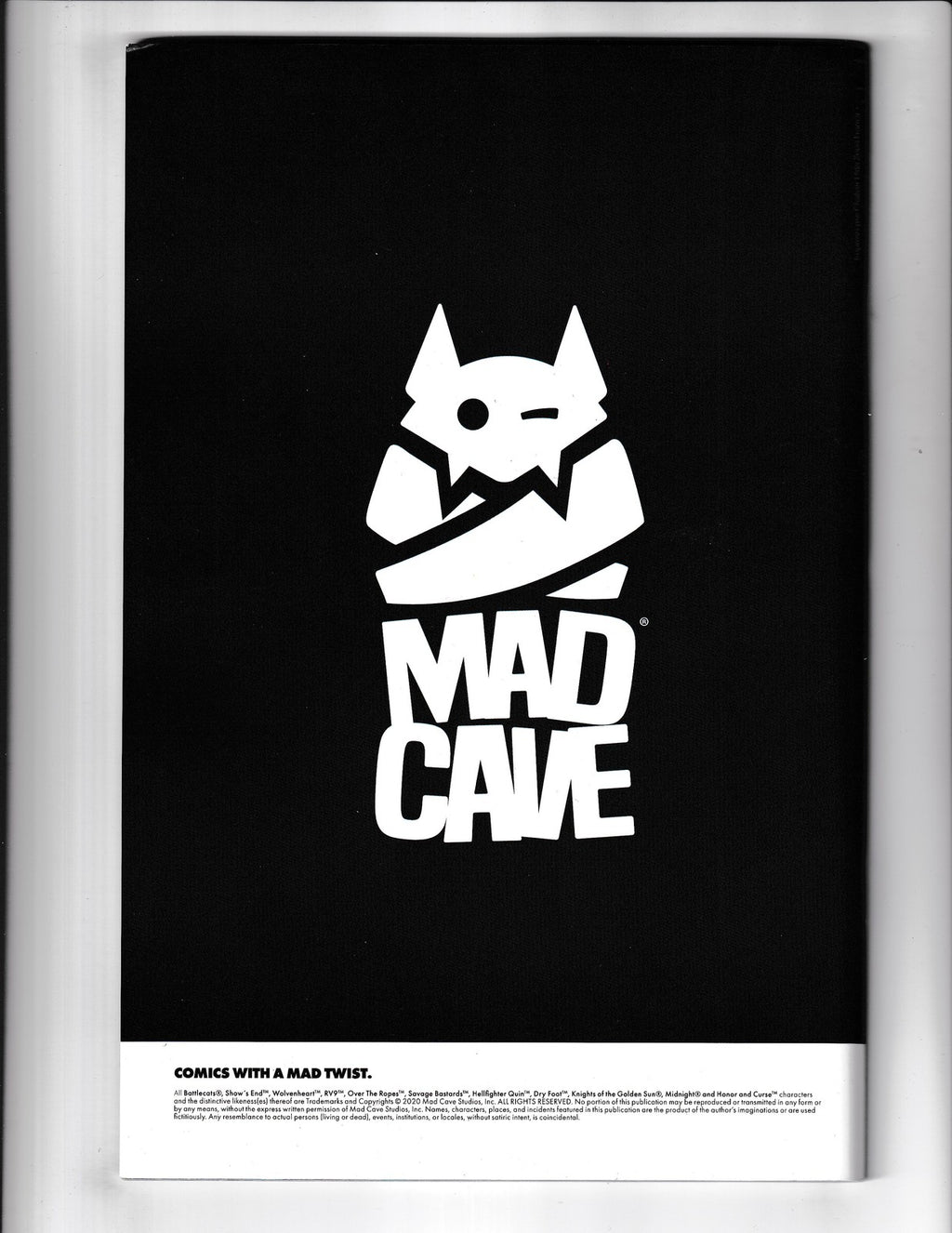 Mad Cave Ones #1 (2020) 4 stories in one book  Mad Cave Comics