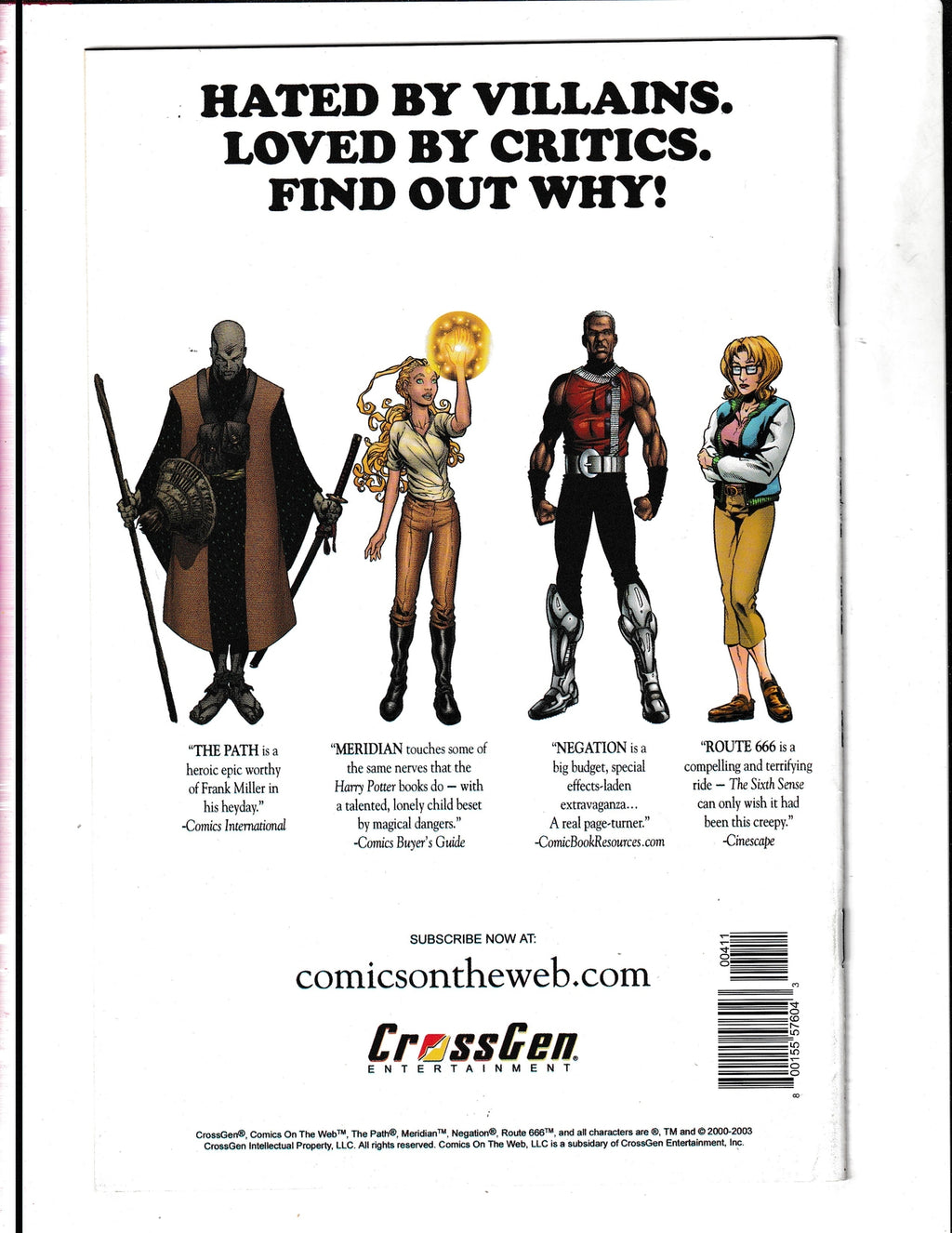 Brath #4 (2003) CrossGen Comics