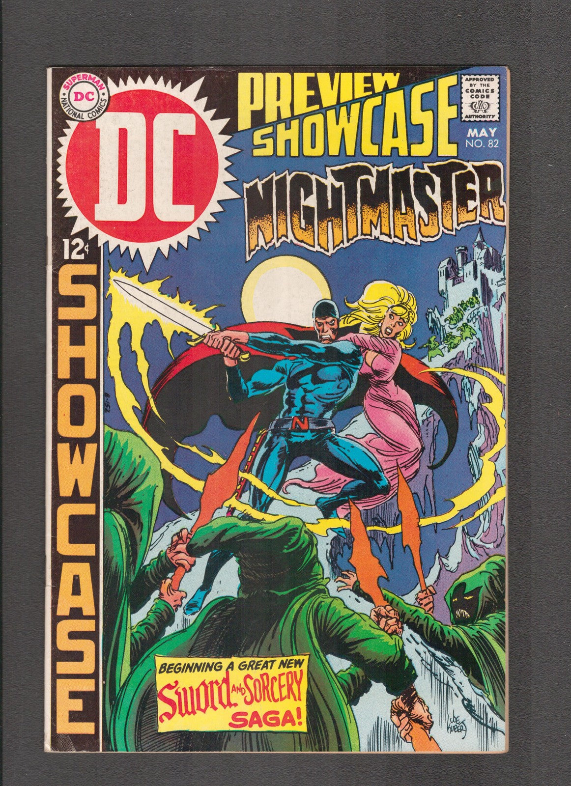 Showcase #82 (1969) 1st Nightmaster - Joe Kubert DC Comics