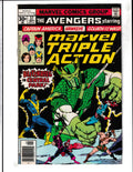 Marvel Triple Action #37 (1977) Capt America Hawkeye Wasp Marvel Comics