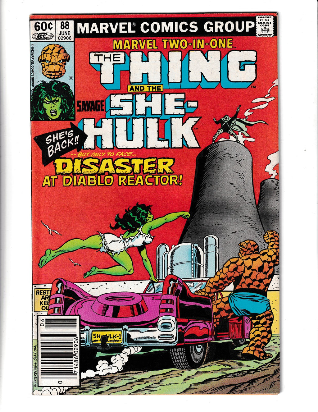 Marvel Two-In-One #88 (1982) Thing & Savage She Hulk Marvel Comics