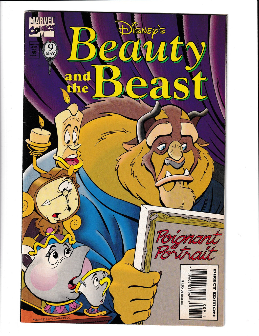 Beauty and the Beast #9 (1995) Marvel Comics SKU:3478