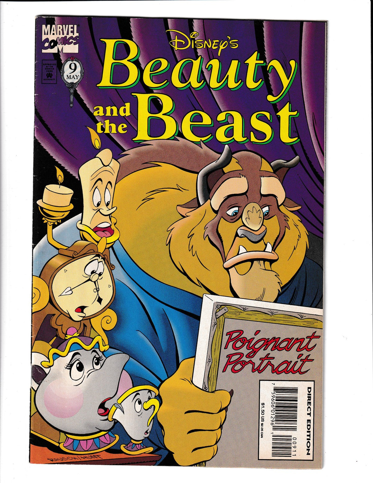 Beauty and the Beast #9 (1995) Marvel Comics SKU:3478