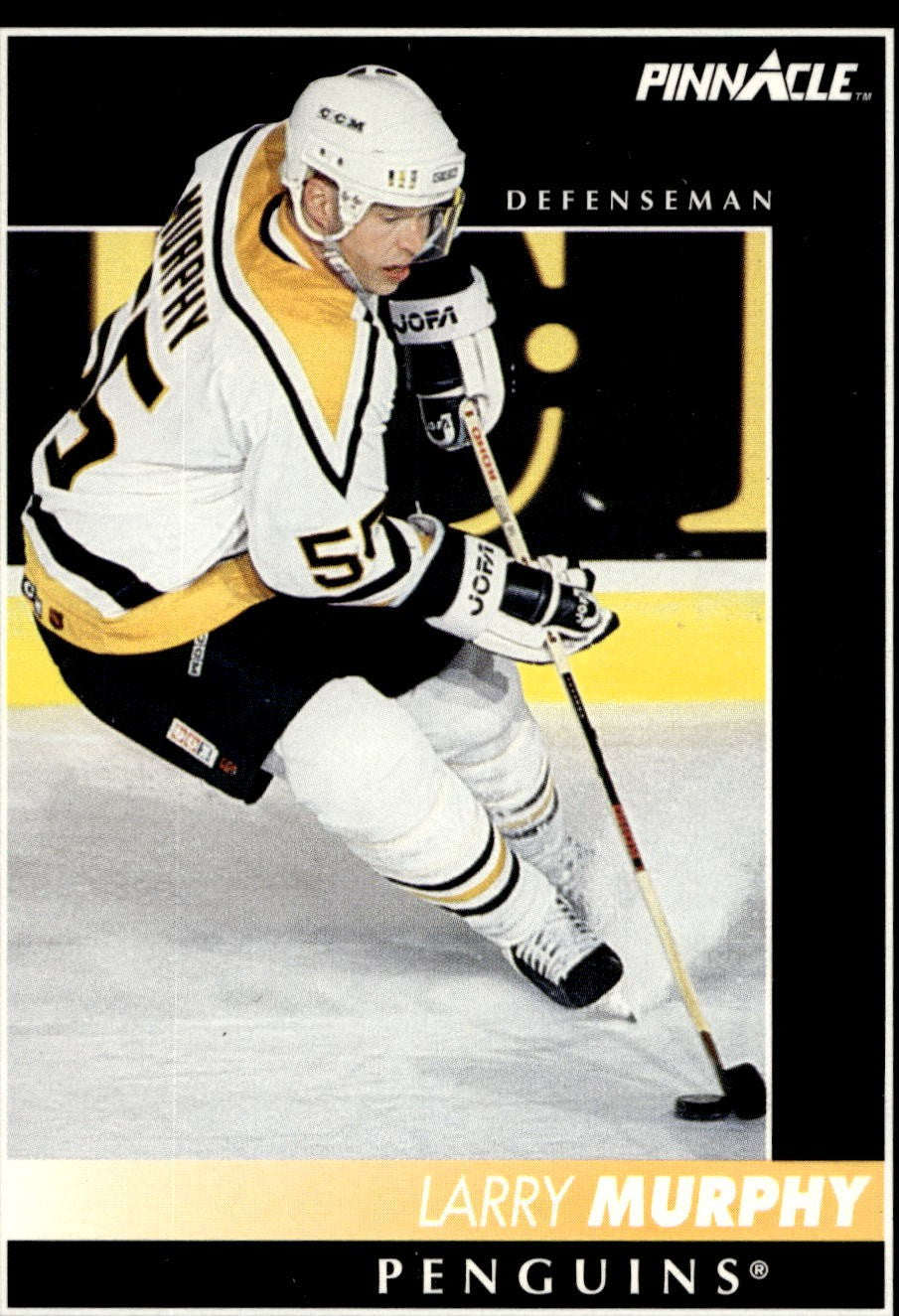 1992-93 Pinnacle #292 Larry Murphy Hockey Pittsburgh Penguins