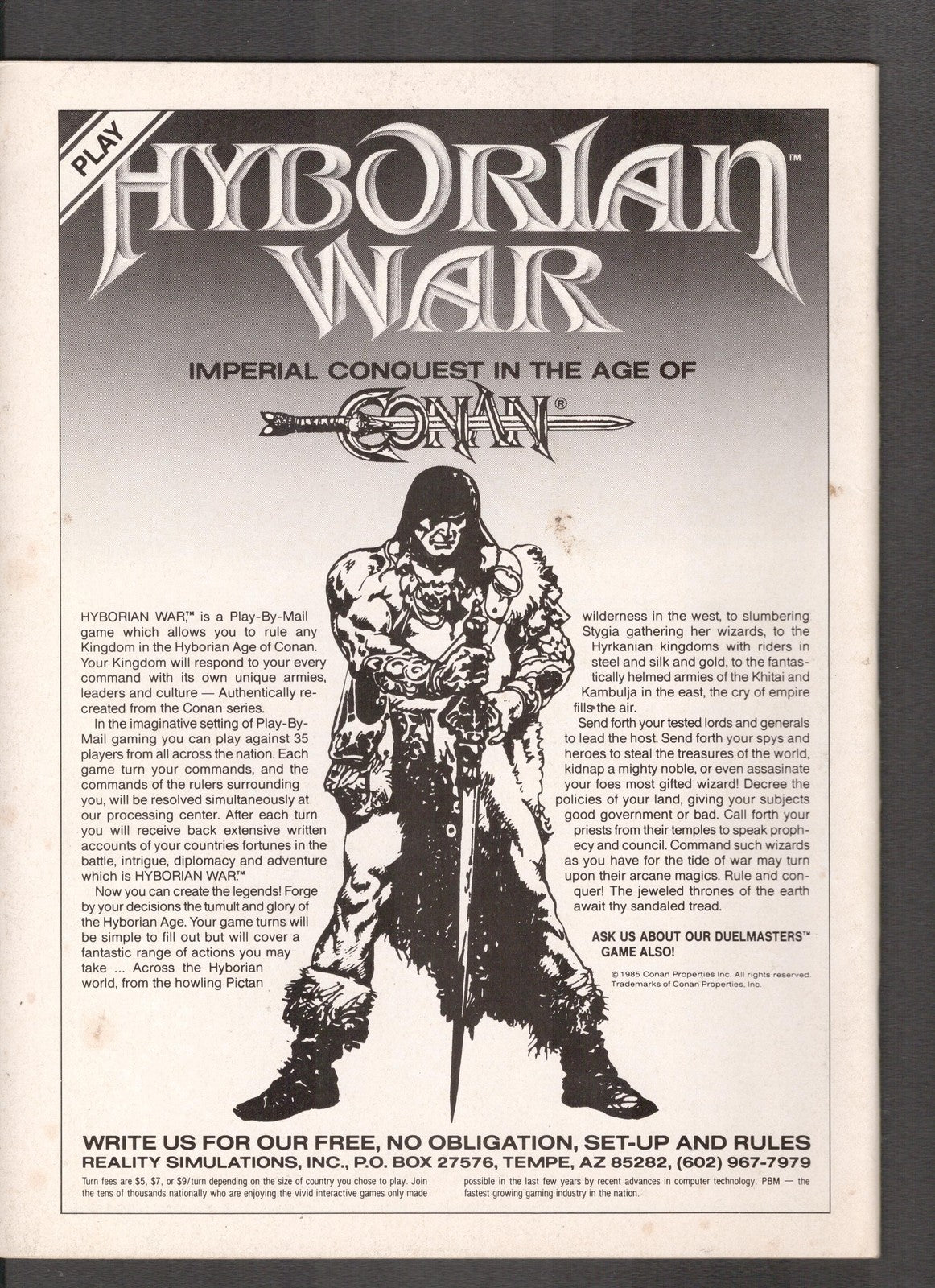 Conan Saga #67 (1992) Bob Larkin Marvel Comics
