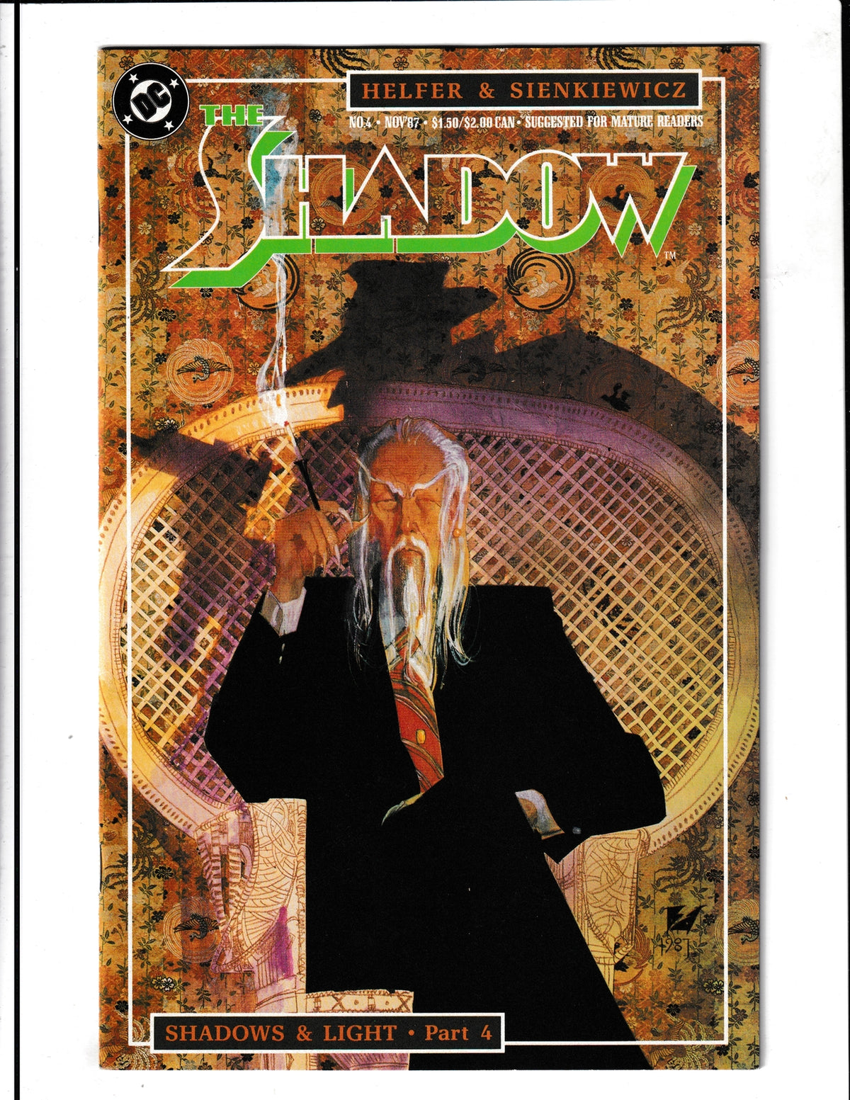 Shadow #4 (1987) DC Comics