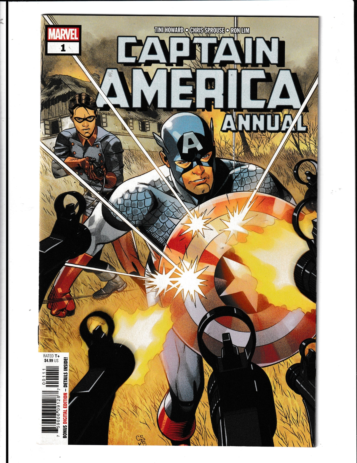 Captain America Annual #1 (2018) Chris Sprouse Cover Marvel Comics