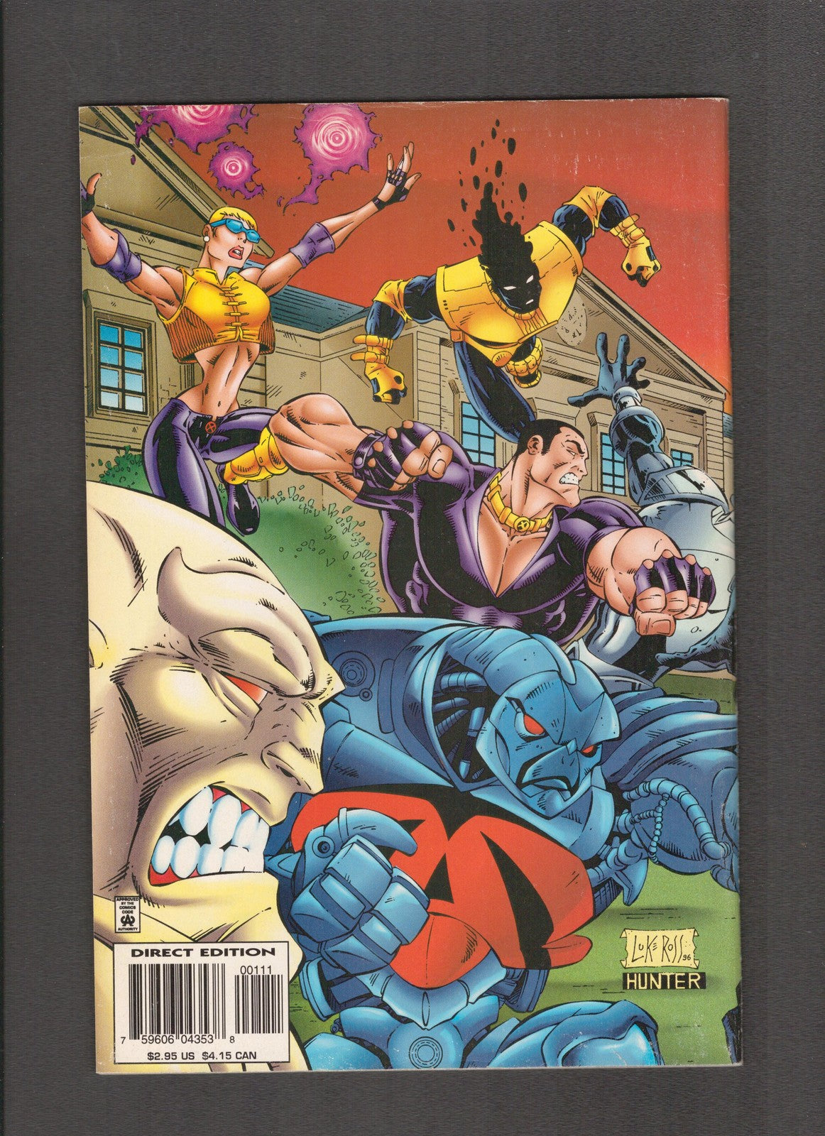 X-Force and Cable #1996 (1996) Ed Benes - Large Tear Marvel Comics