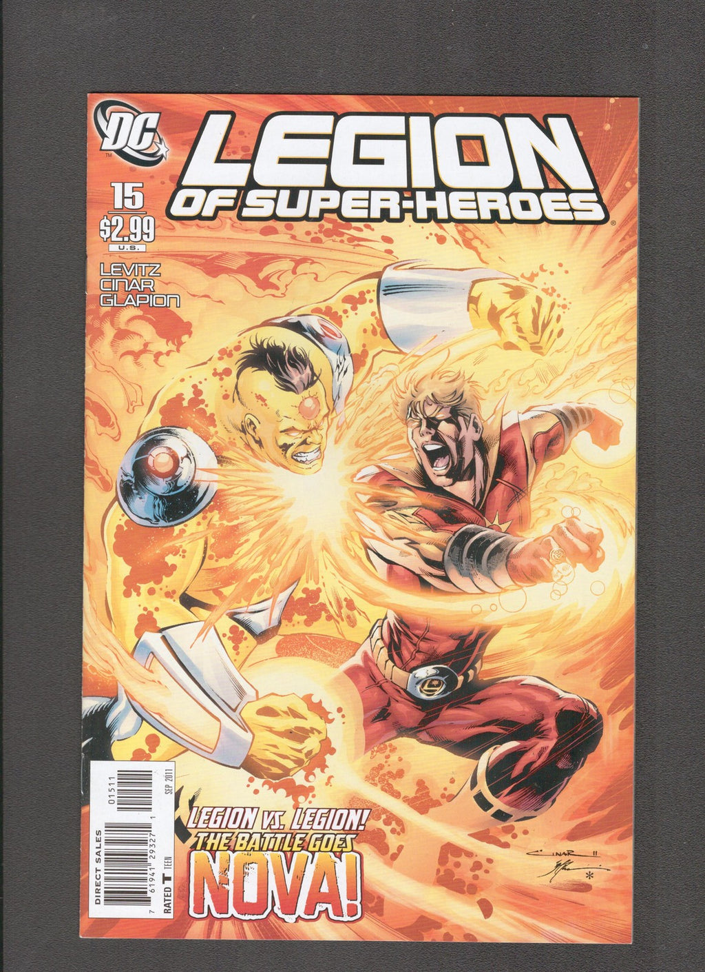 Legion of Super-Heroes #15 (2011) Paul Levitz DC Comics