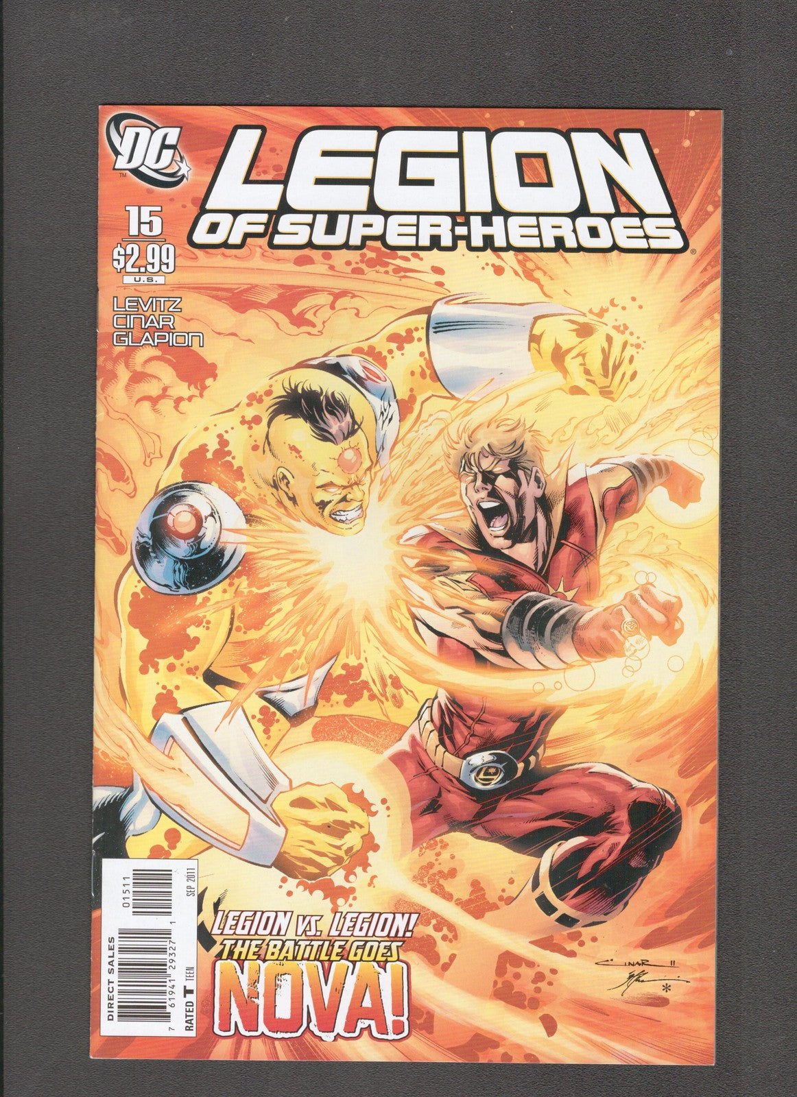 Legion of Super-Heroes #15 (2011) Paul Levitz DC Comics