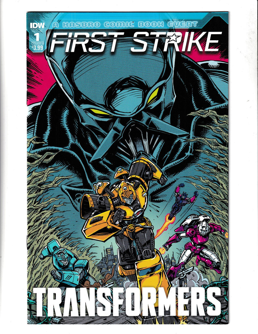 Transformers: First Strike #1b (2017) Guido Guidy One-Shot IDW Comics