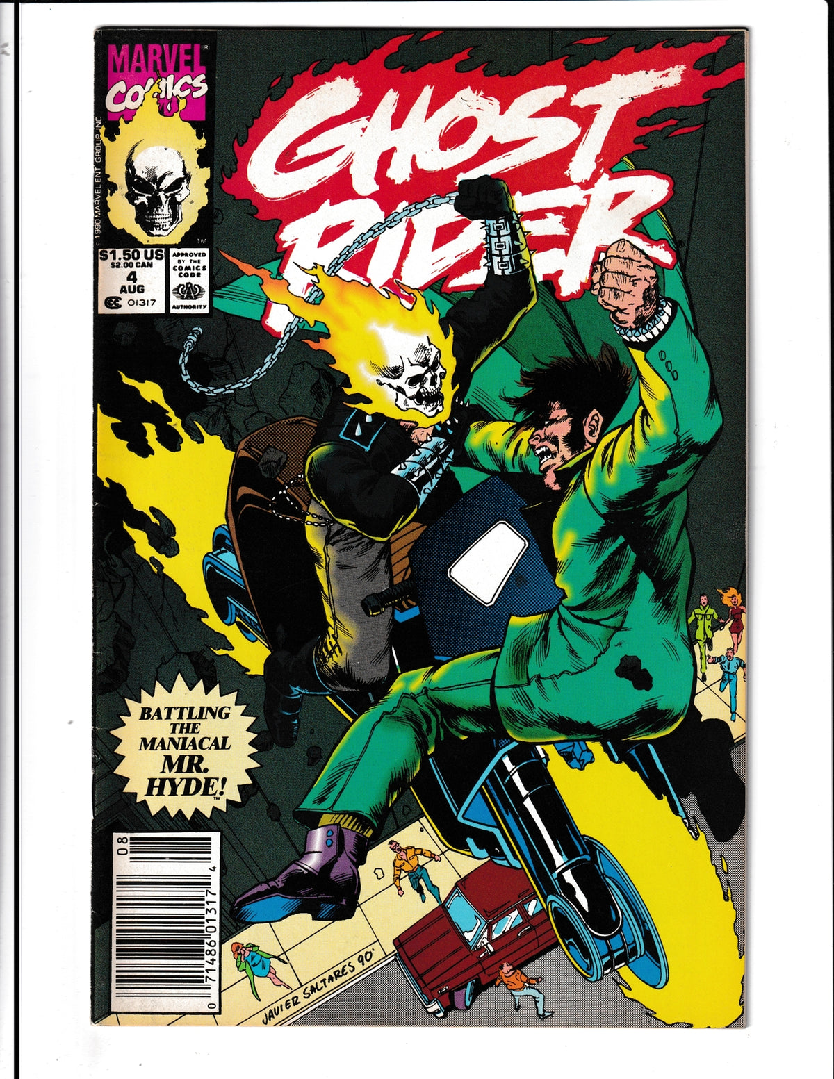 Ghost Rider #4 (1990) Marvel Comics
