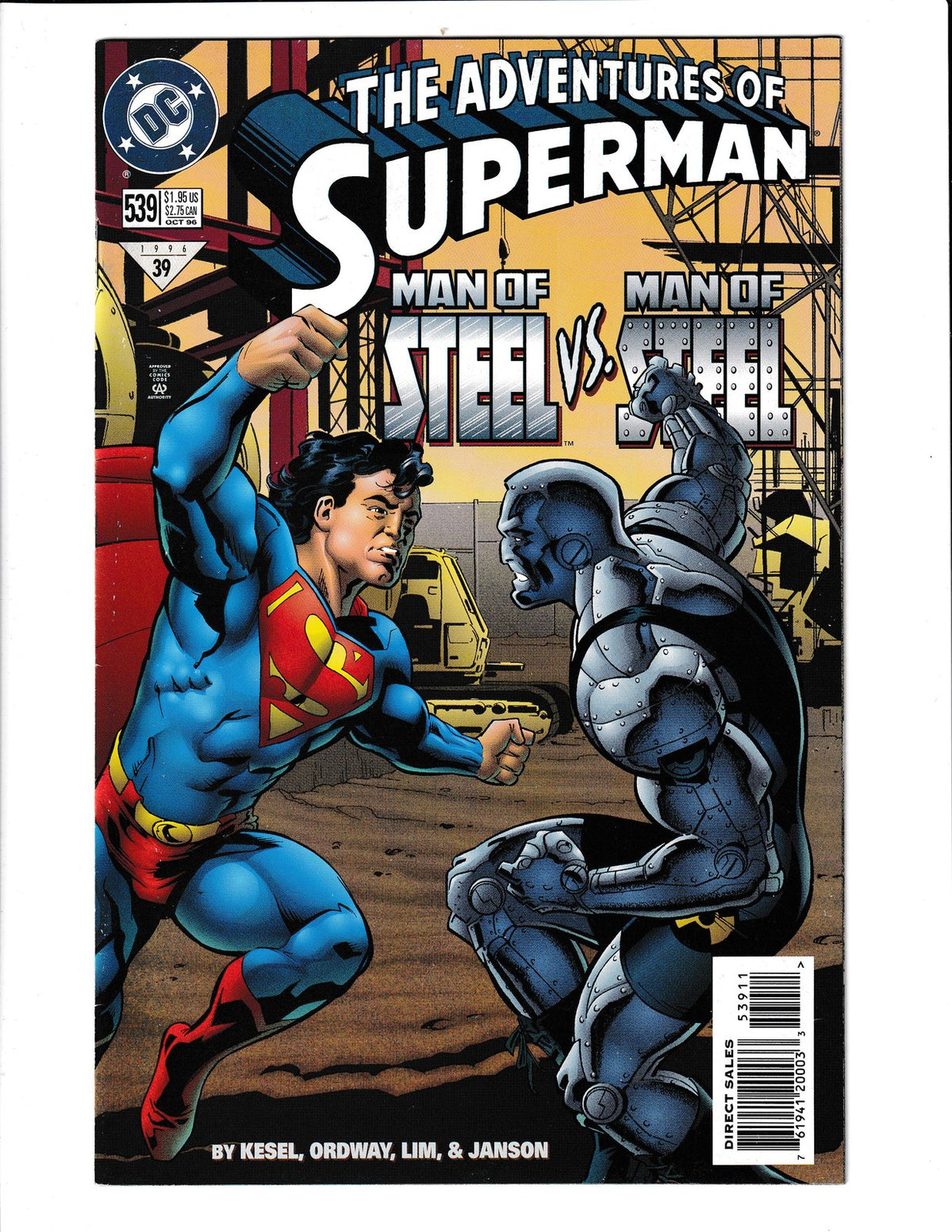 Adventures of Superman #539 (1996) DC Comics
