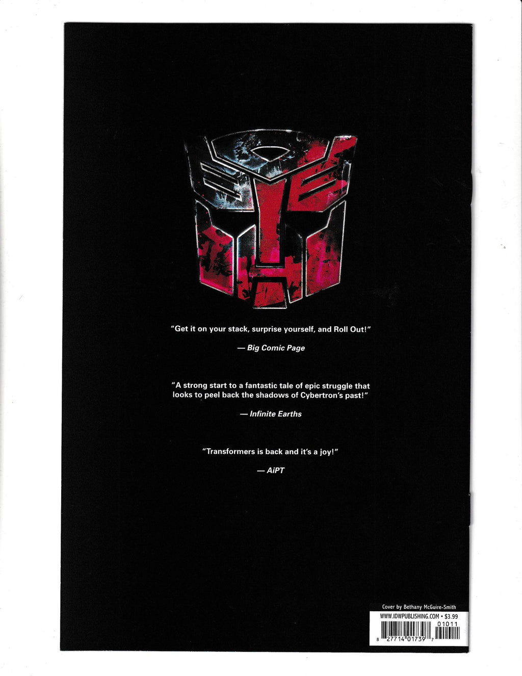 Transformers: Robots In Disguise #10 (2012) IDW Comics SKU:2611