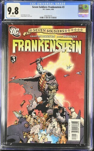 Seven Soldiers: Frankenstein #3 CGC 9.8 (2006) 1st Lady Frankenstein ~ DC Comics