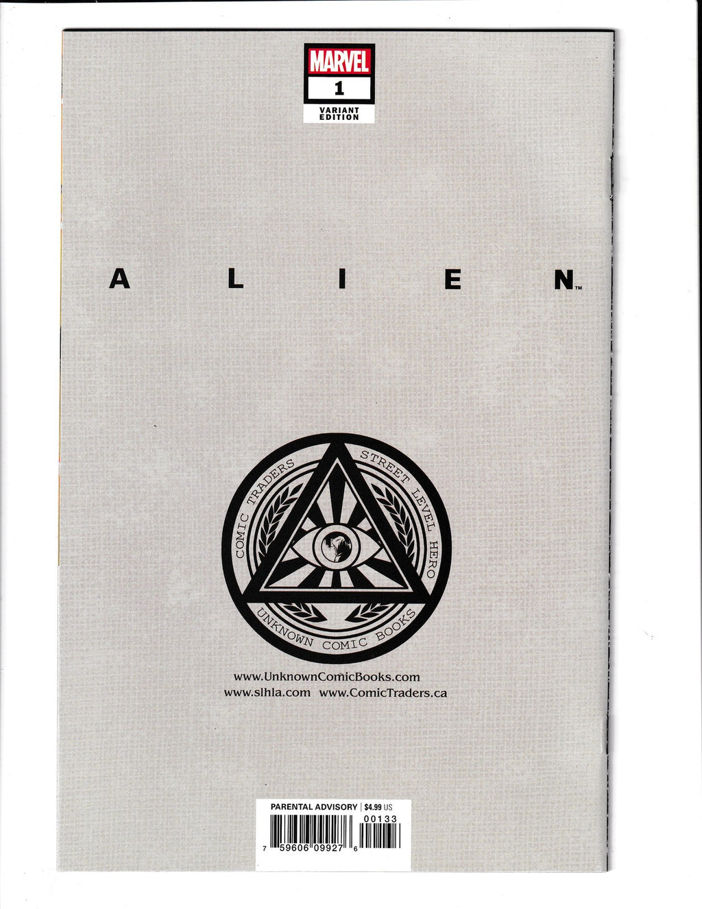 Alien #1Unknown-A (2021) Marvel Comics