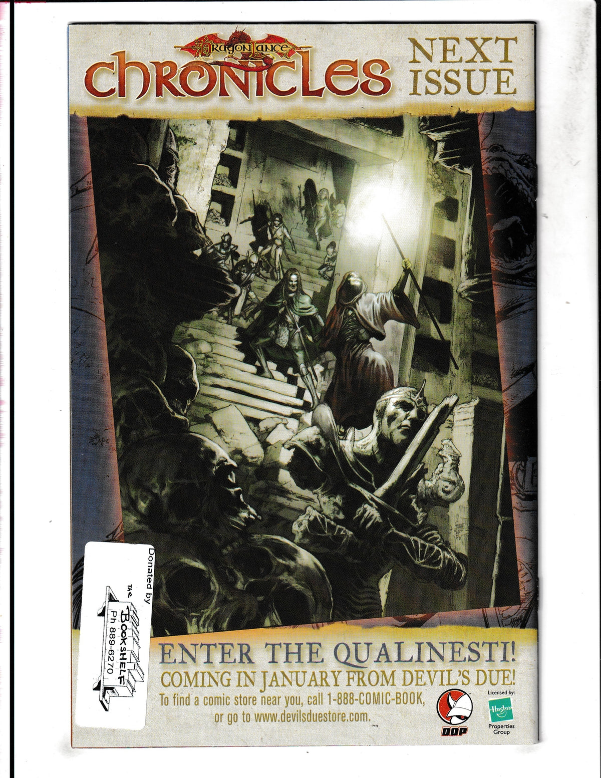 Dragon Lance: Chronicles #5 (2005) Devil's Due Comics