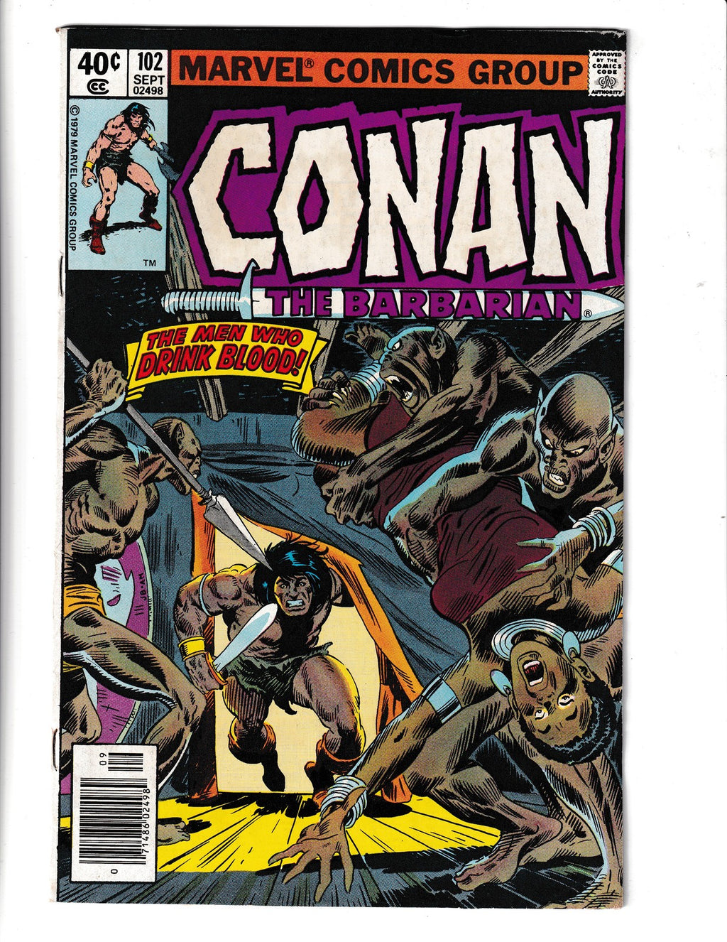 Conan the Barbarian #102 (1979) Marvel Comics SKU:2827
