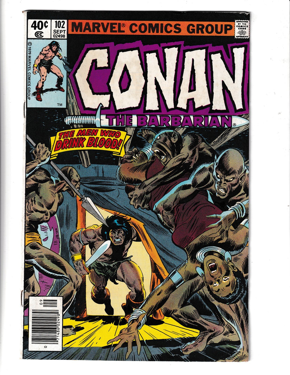 Conan the Barbarian #102 (1979) Marvel Comics SKU:2827