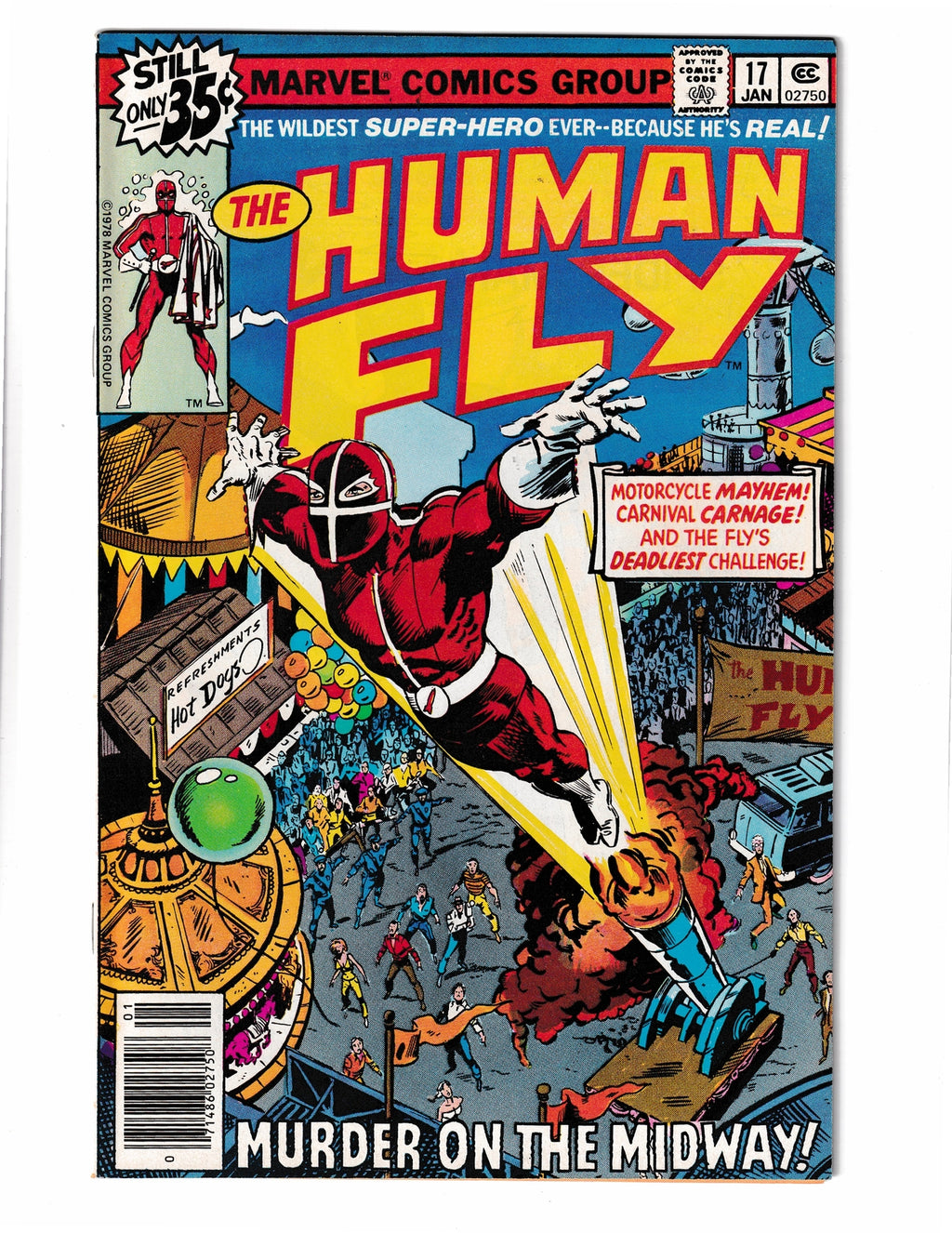 Human Fly #17 (1979) Bill Mantlo Marvel Comics