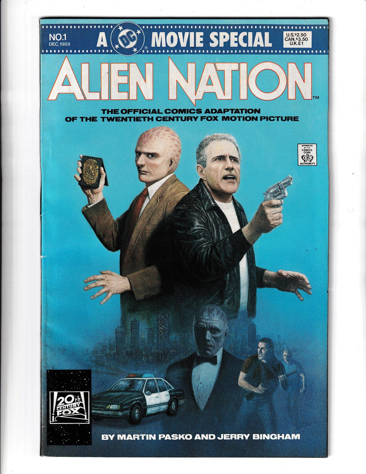 Alien Nation #1 (1988) Movie Special DC Comics