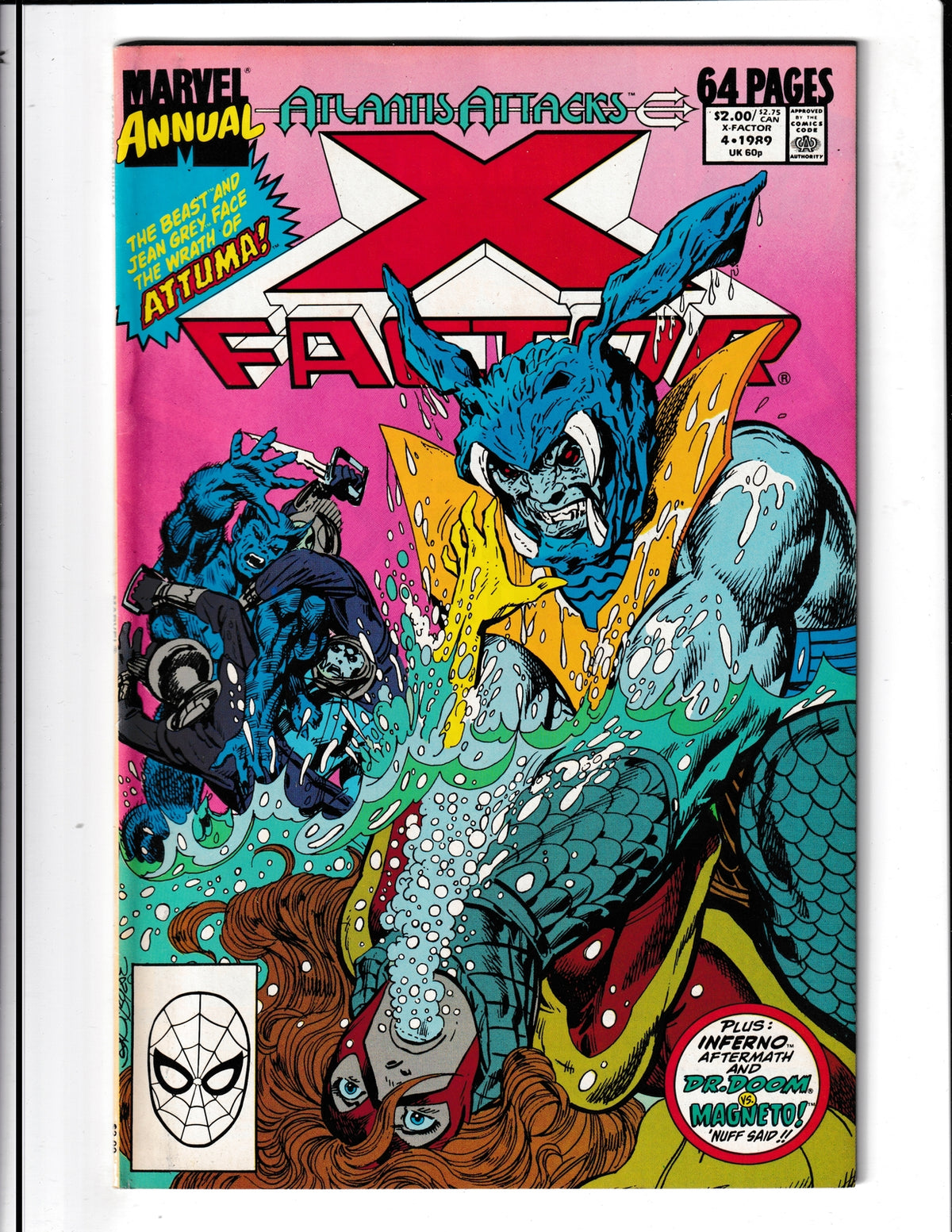 X-Factor Annual #4 (1989) Marvel Comics SKU:830