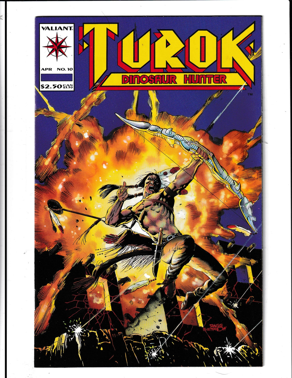 Turok: Dinosaur Hunter #10 (1994) Higher Grade Valiant Comics