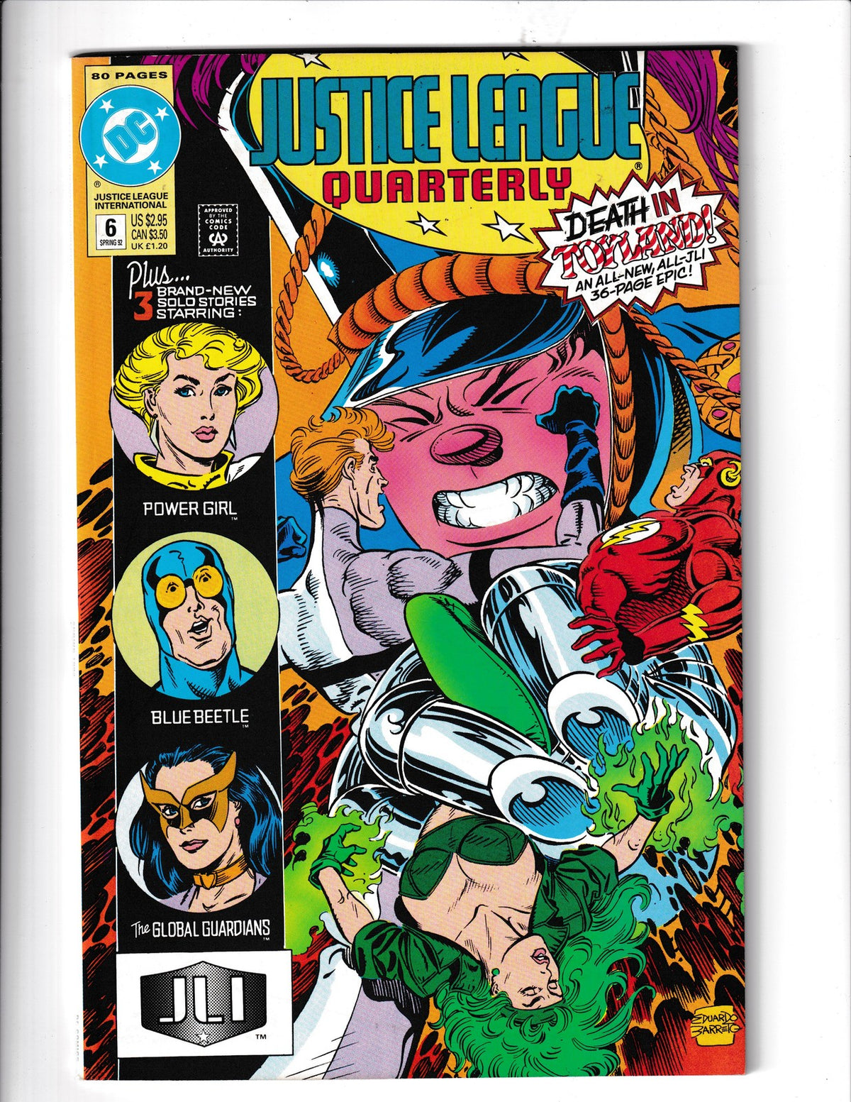 Justice League International Quarterly #6 (1992) DC Comics SKU:3131