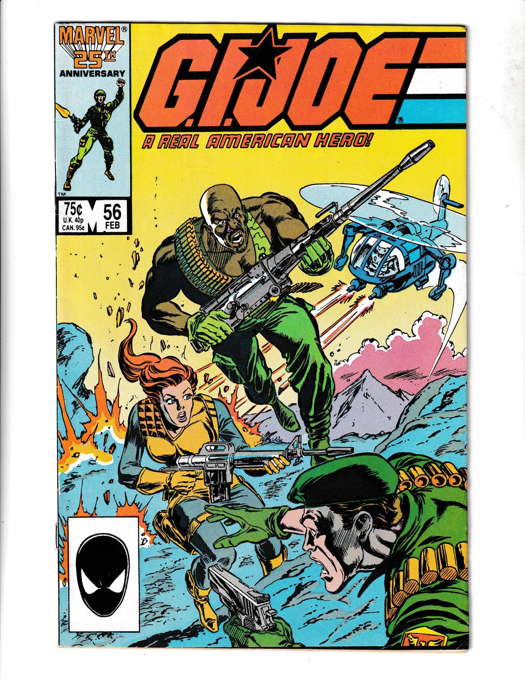 G.I. Joe: A Real American Hero #56 (1987) 1st Dial-Tone Marvel Comics