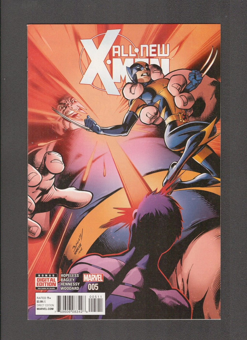 All-New X-Men #5 (2016) Mark Bagley Marvel Comics