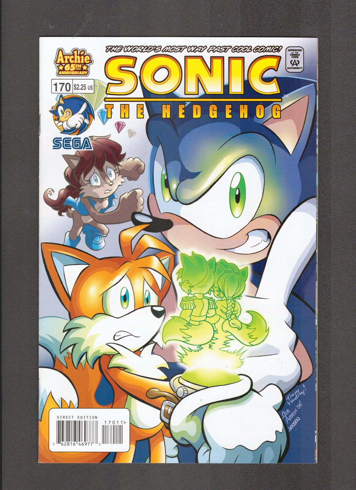 Sonic the Hedgehog #170 (2007) SEGA Tracy Yardley Archie Comics