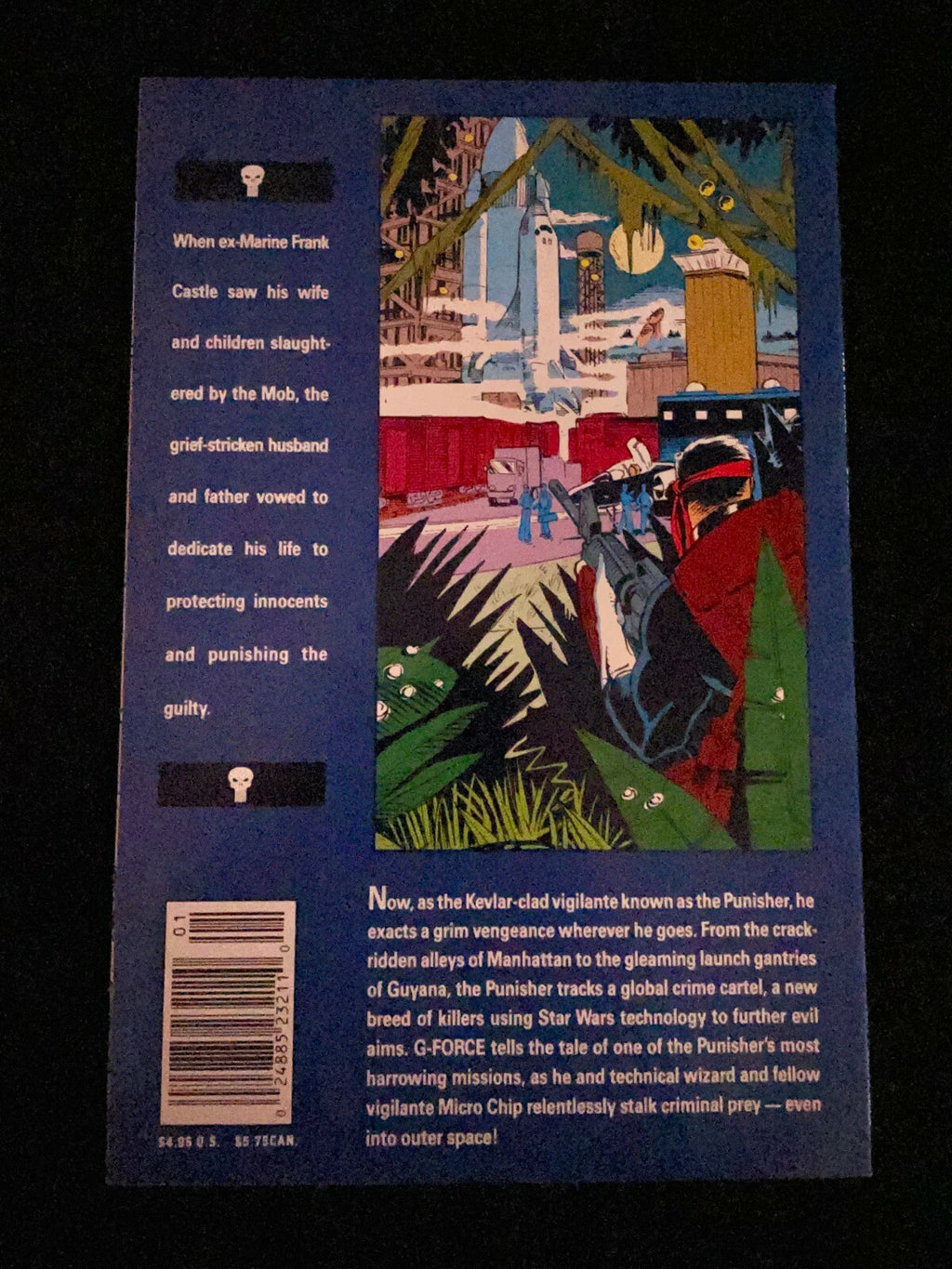 The Punisher G Force #1 1992 - Marvel
