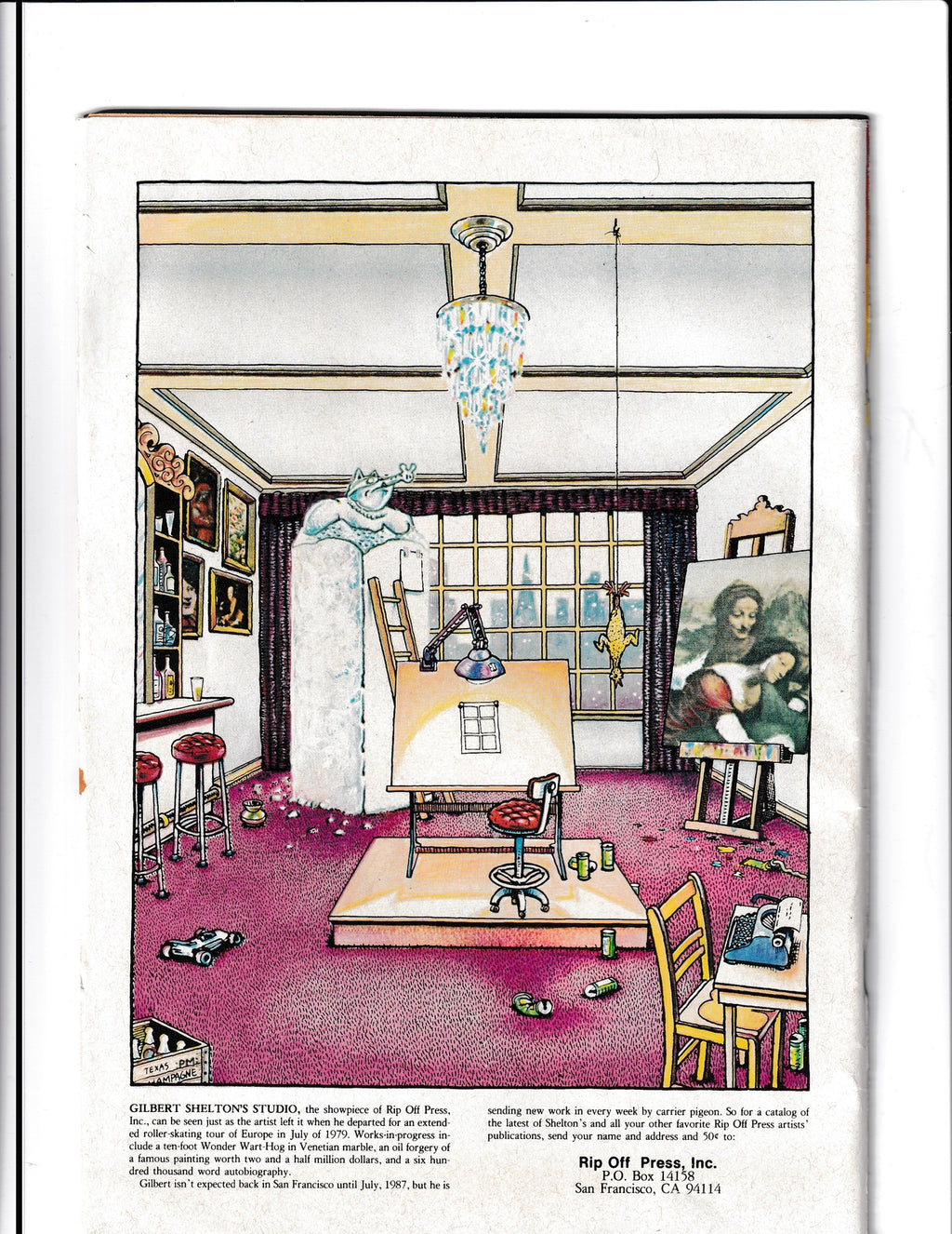 Rip Off Comix #6 (1980) Rip Off Press Comics
