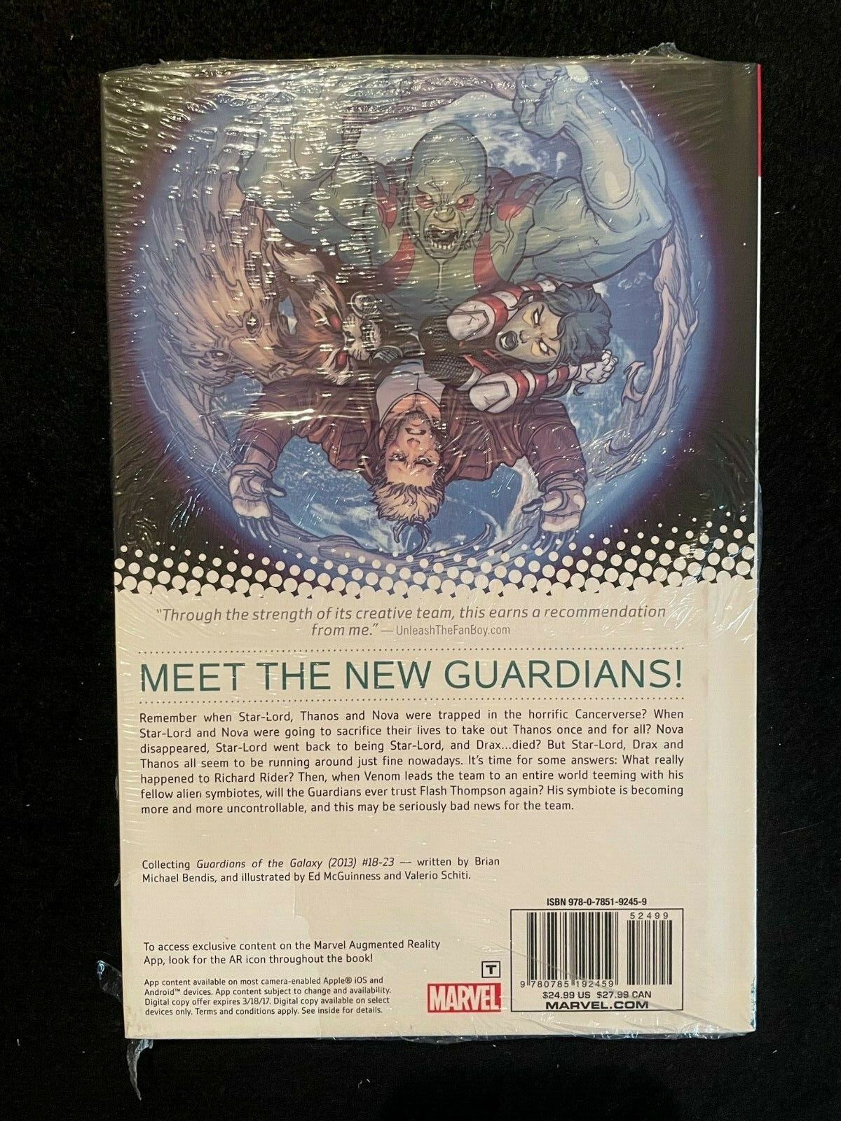 Guardians of the Galaxy Vol. 4 "Original Sin" Marvel Hardcover 2015