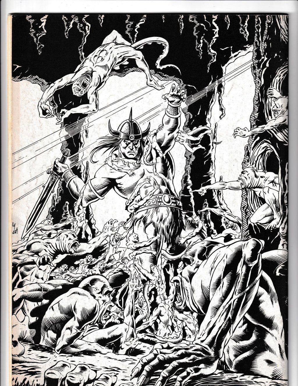 Savage Sword of Conan #124 (1986) Curtis Comics