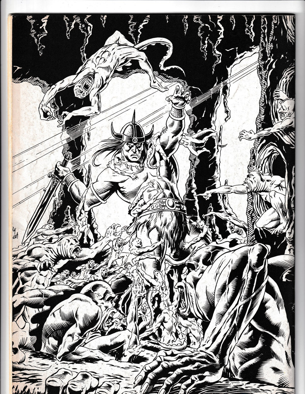 Savage Sword of Conan #124 (1986) Curtis Comics