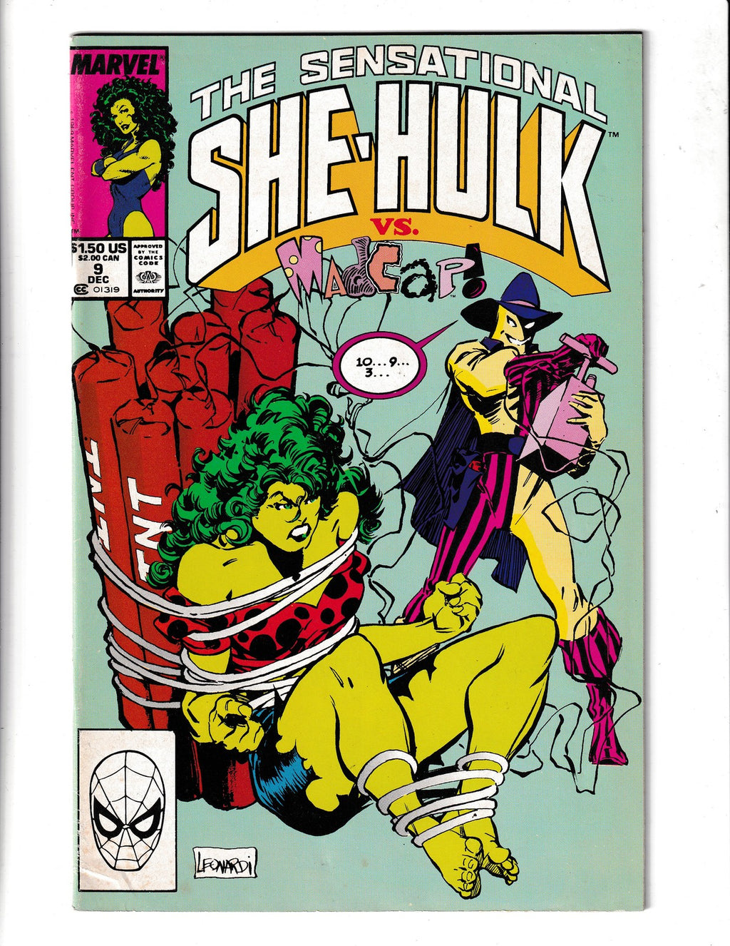 Sensational She-Hulk #9 (1989) Marvel Comics