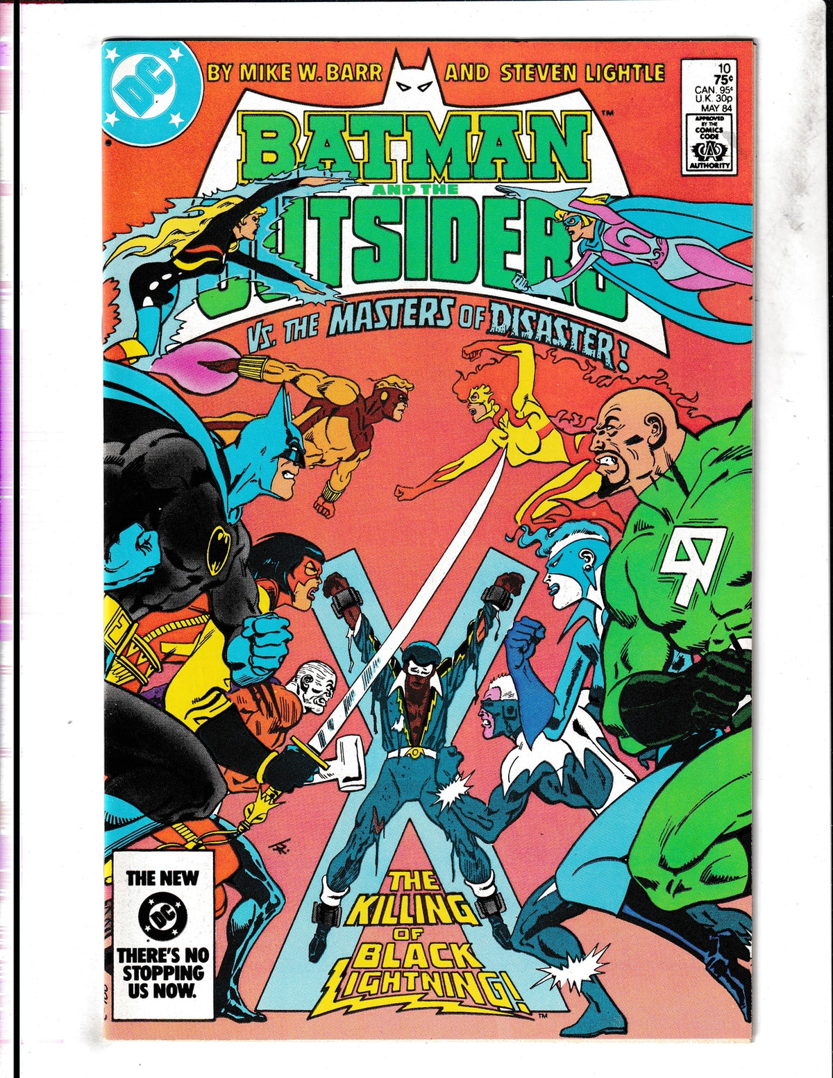 Batman and the Outsiders #10 (1984) DC Comics