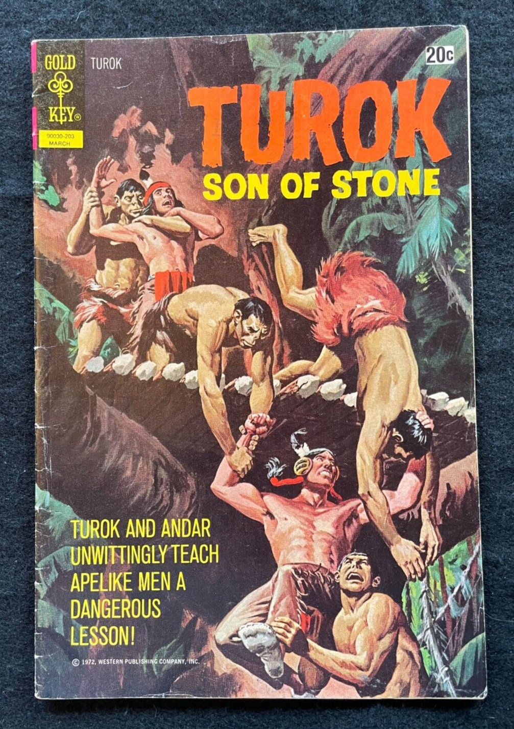 Turok - Son of Stone #77 1972 - Canadian 20 cent variant