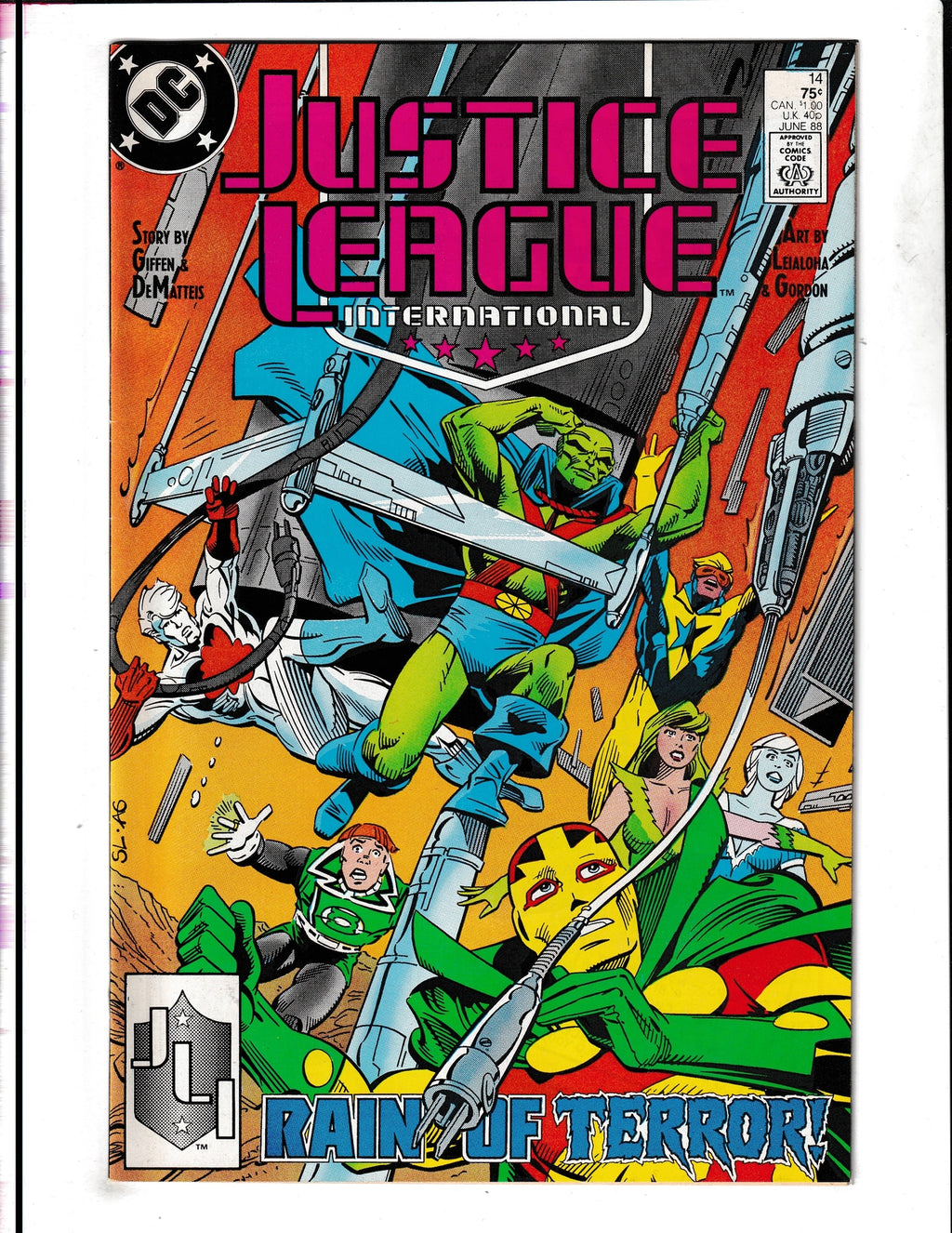 Justice League International #14 (1988) DC Comics