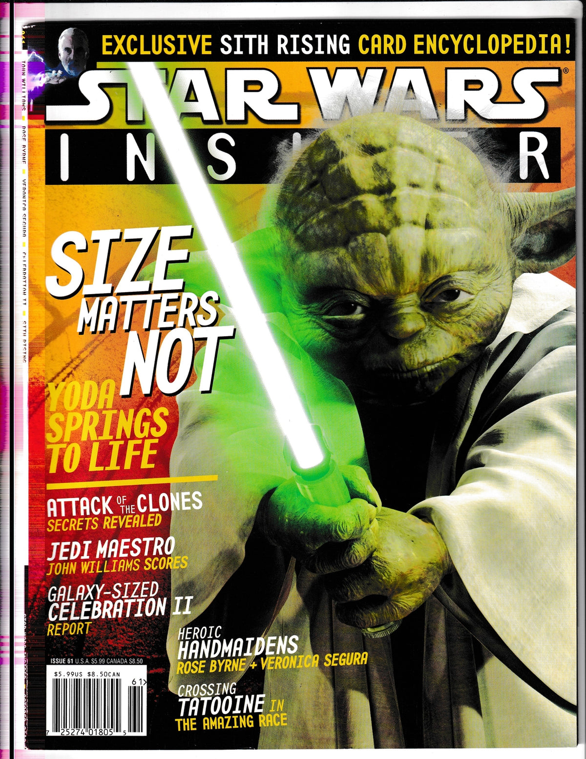 Star Wars Insider #61 (2002) Yoda Titan Comics