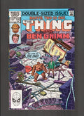 Marvel Two-In-One #100 (1983) Thing & Ben Grimm Double-Sized Marvel Comics