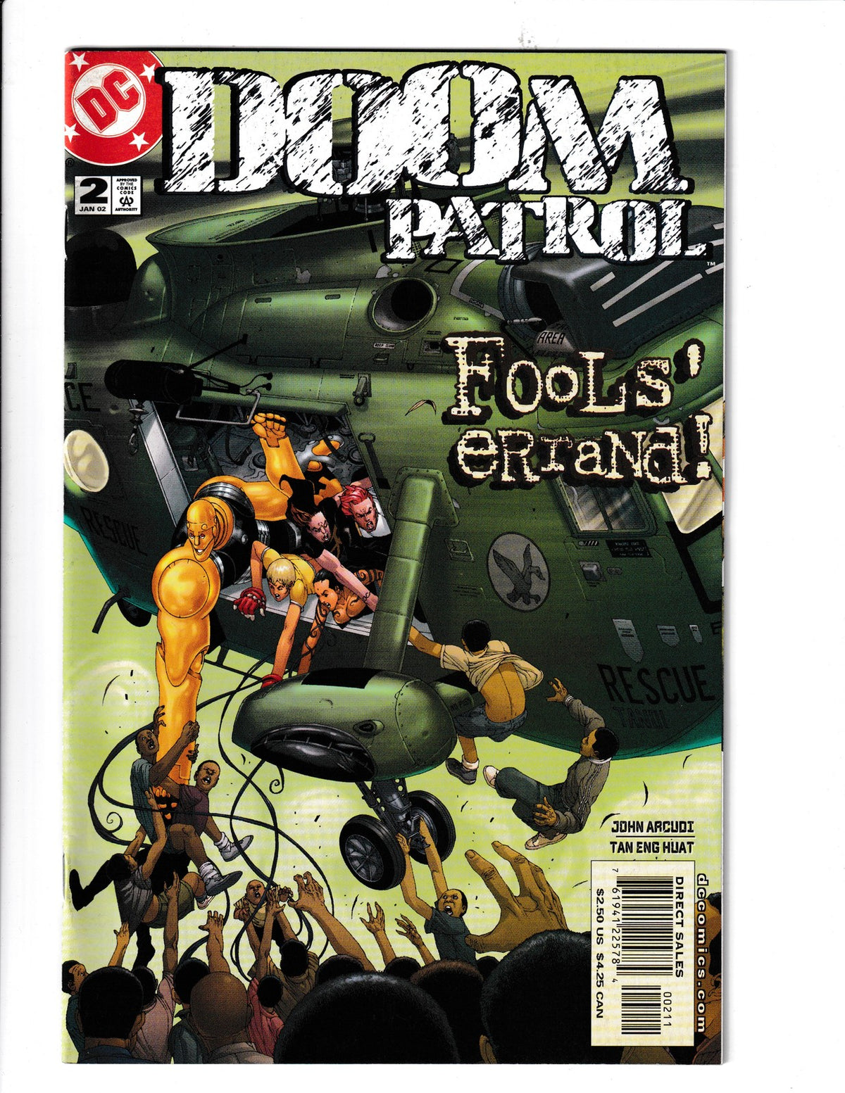 Doom Patrol #2 (2002) DC Comics SKU:3113