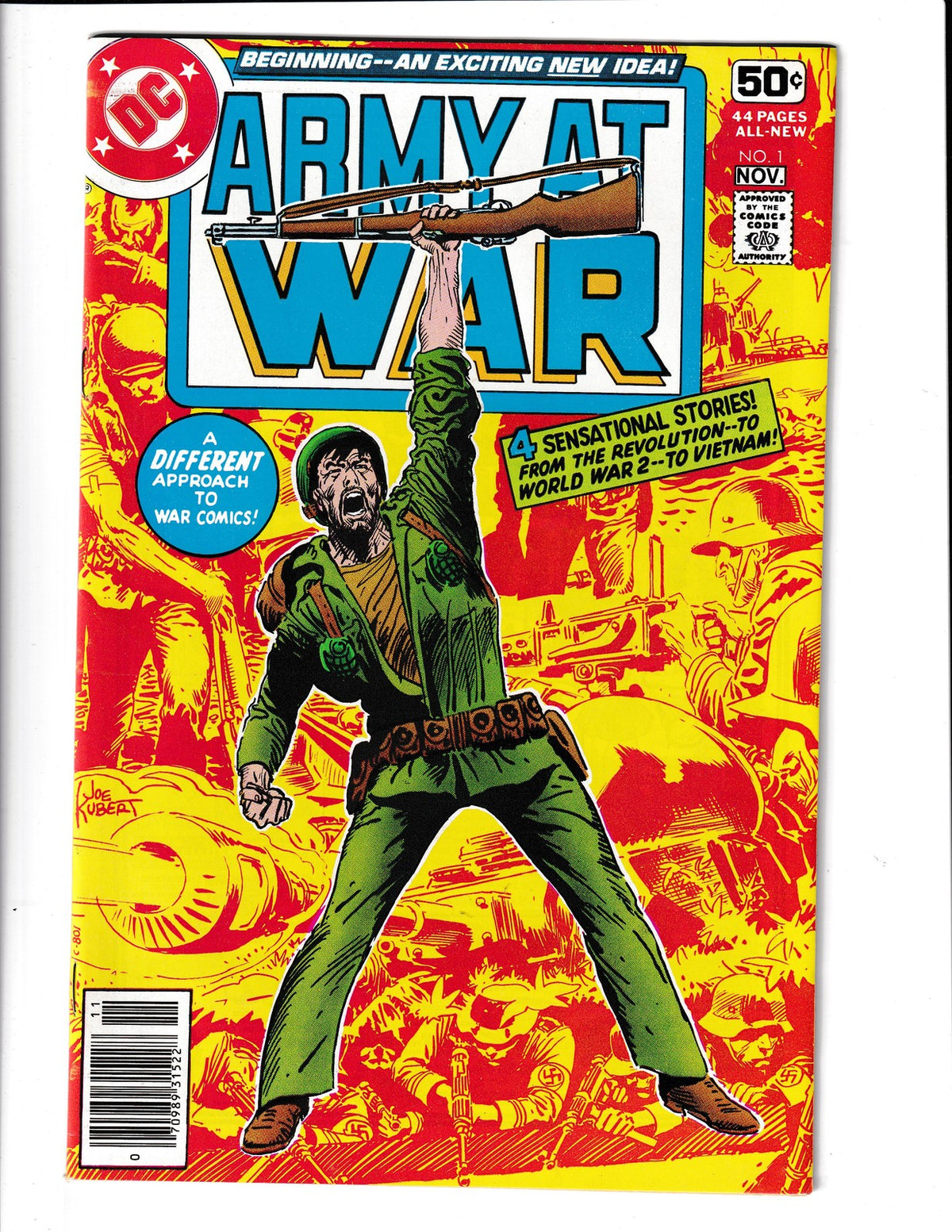 Army at War #1 (1978) Kubert, Ayers DC Comics SKU:3526