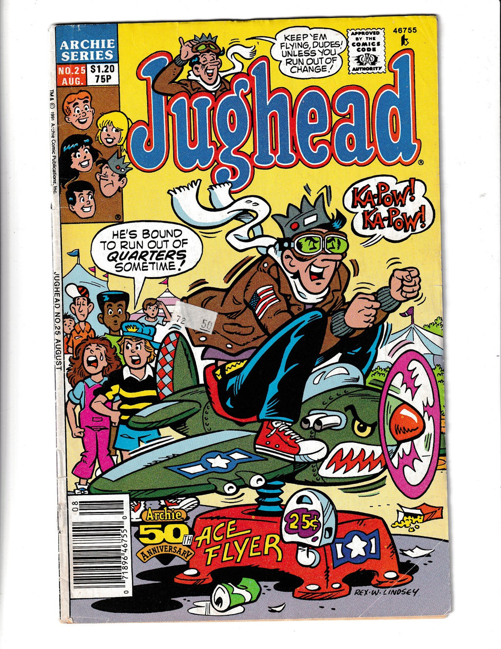 Jughead #25 (1991) Archie Comics SKU:2867