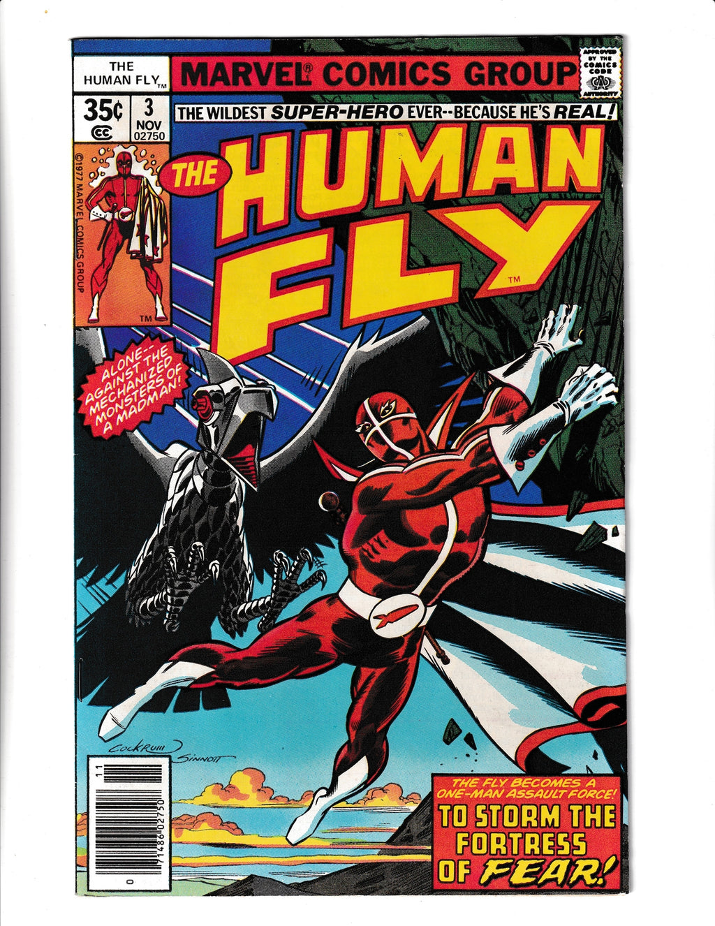 Human Fly #3 (1977) Bill Mantlo Marvel Comics