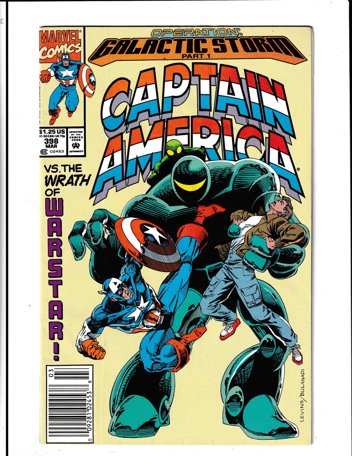 Captain America #398 (1992) Marvel Comics