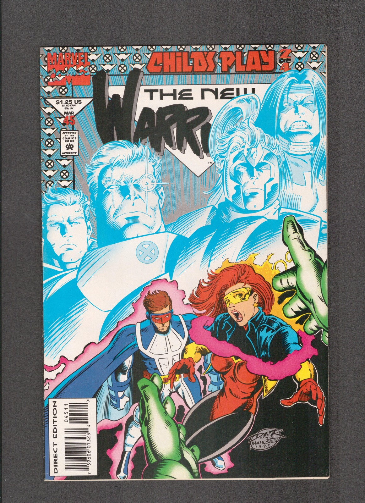 New Warriors #45 (1994) Darick Robertson Marvel Comics