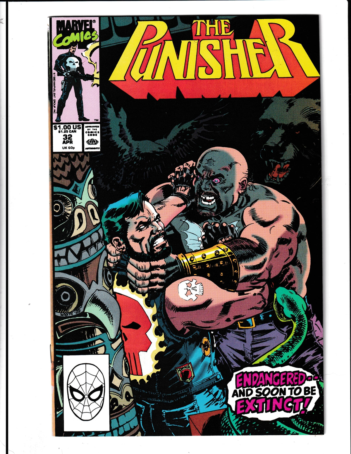 Punisher #32 (1990) Higher Grade Marvel Comics